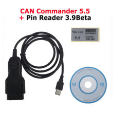 VAG Commander 5.5 + Pin Reader Cable con interfaz USB